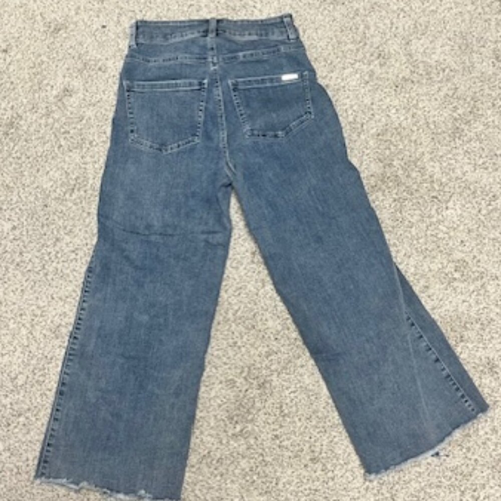 Joseph Ribkoff Rhinestone Stripe Jean, 2 - Picture 5 of 9